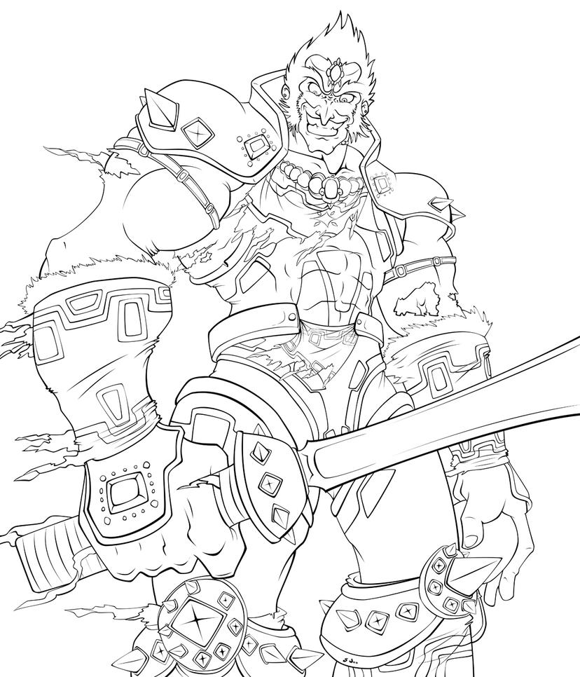 ganondorf coloring pages - photo #4