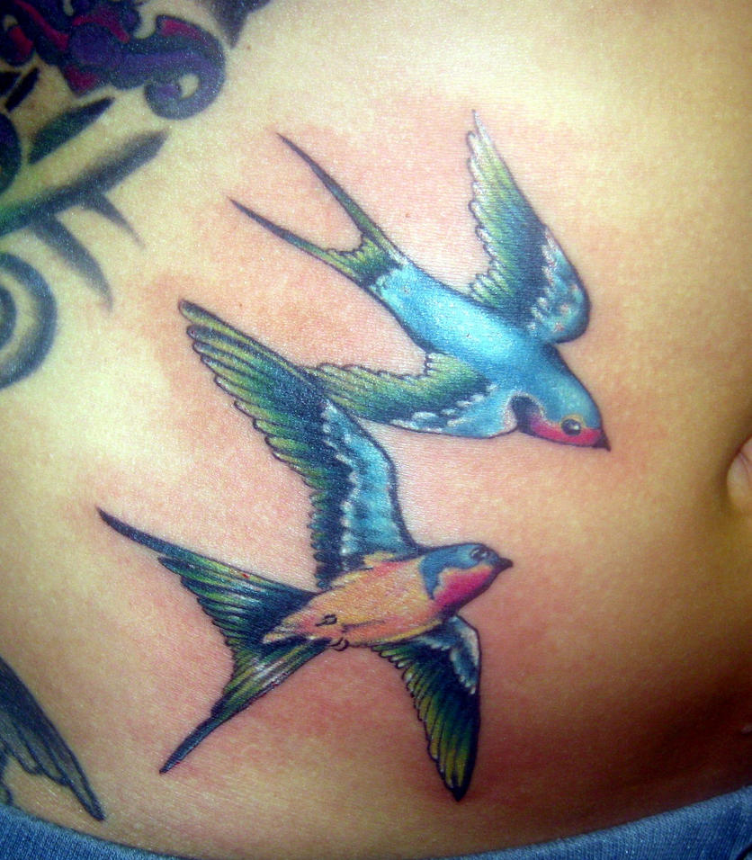 swallow tattoos