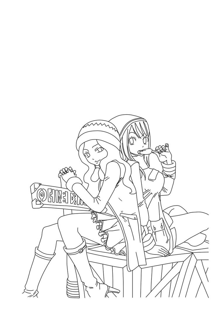 fairy tail coloring pages anime angels - photo #2