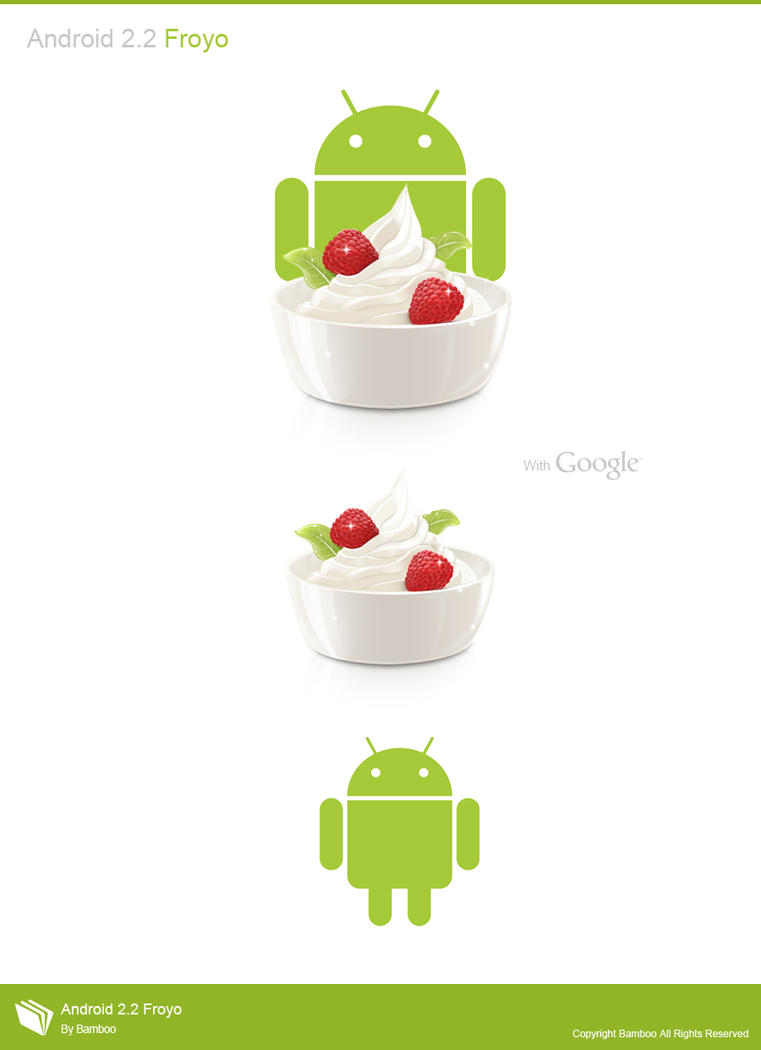 Android 2.2 Froyo by booui on DeviantArt