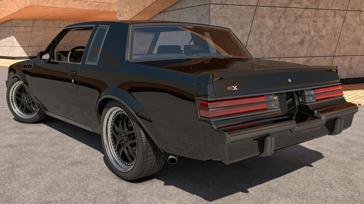 1987 Buick Regal GNX by *SamCurry on deviantART