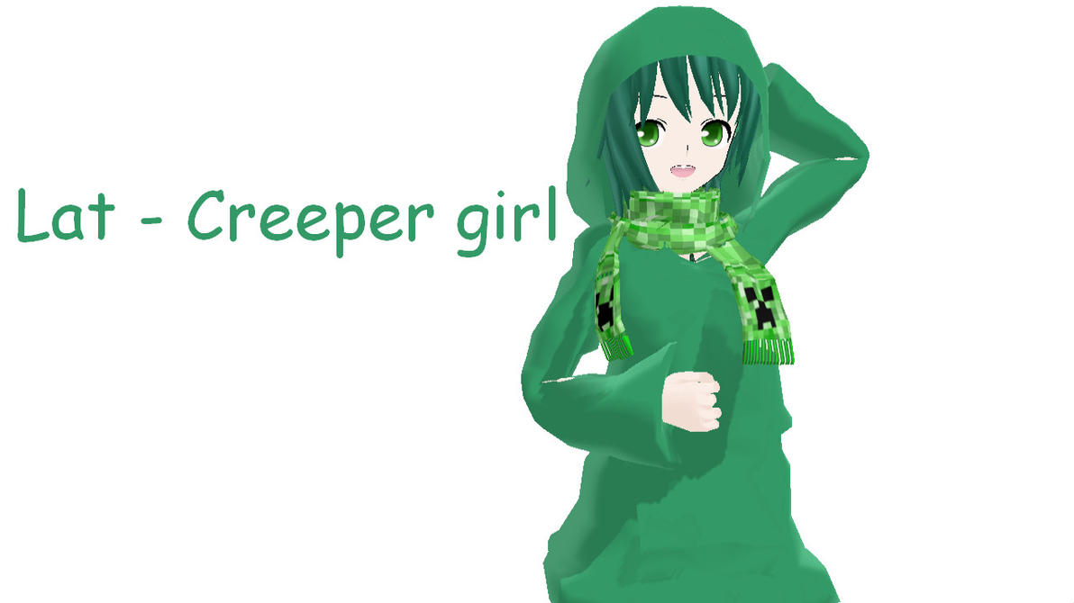 MMD  Creeper Girl Lat ver.   DL by Mutsukama on DeviantArt