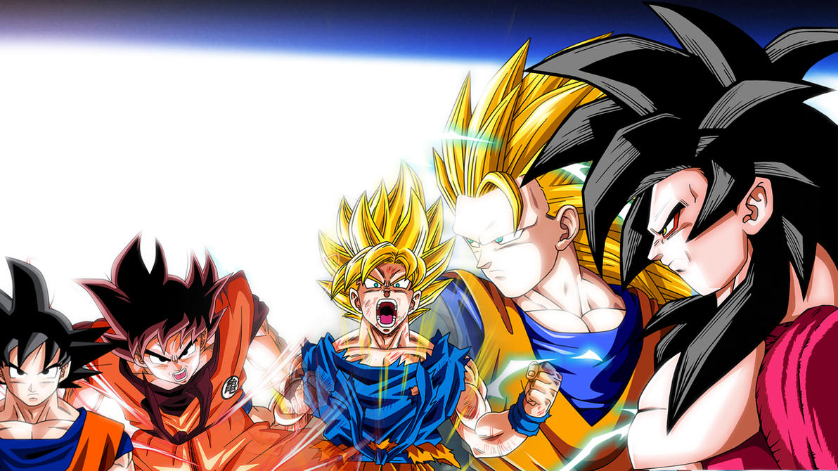 Evolution Of Goku by Son-Of-Bardock on DeviantArt