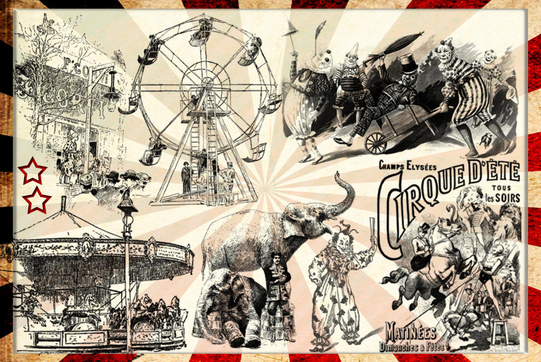 Vintage Circus Art 22