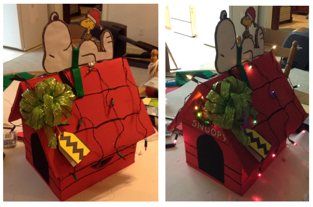 Snoopy Dog House Gift Box by Otaku-Kaku-Neko on DeviantArt