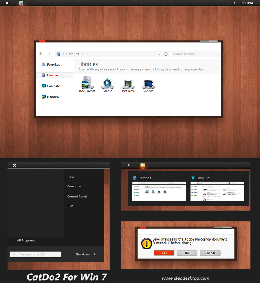 Android L theme for Win8/8.1