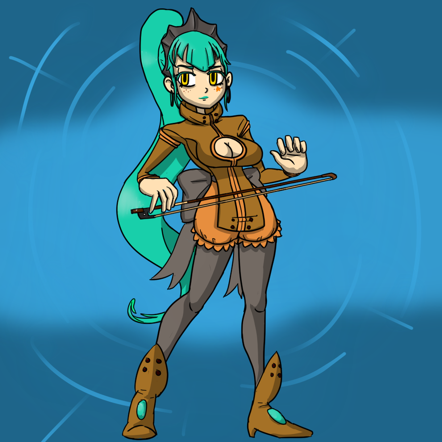 commission__chell_in_skullgirls_style_by_karlaaldana-d7t4z1c.png
