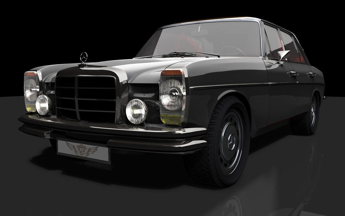 1968 Mercedes w114 Headlight03