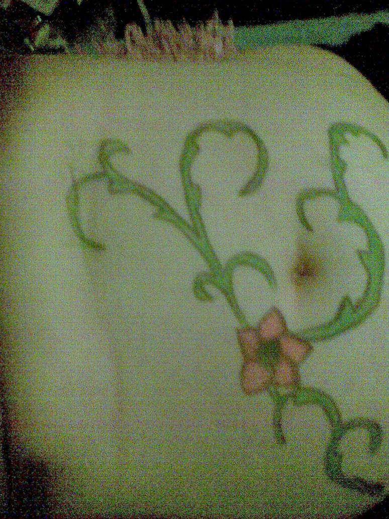 Stomach Drawing 2 | Flower Tattoo