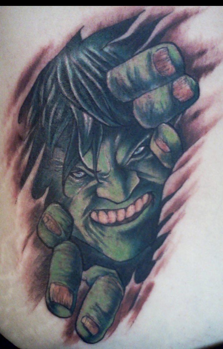 As 25 melhores ideias de Hulk tattoo no Pinterest | Marvel 