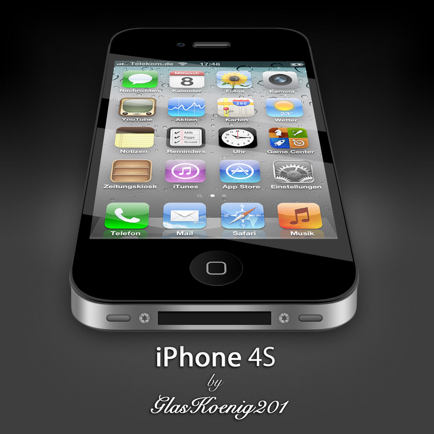  iphone 4s black 