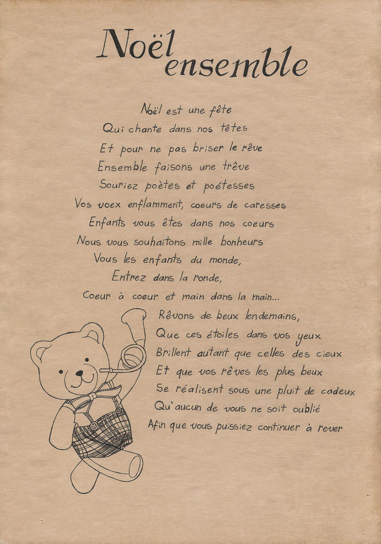 French Christmas Poem by PolarStar
