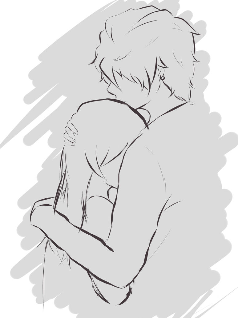 Featured image of post Hugging Drawing Anime There are love and romance anime flicks