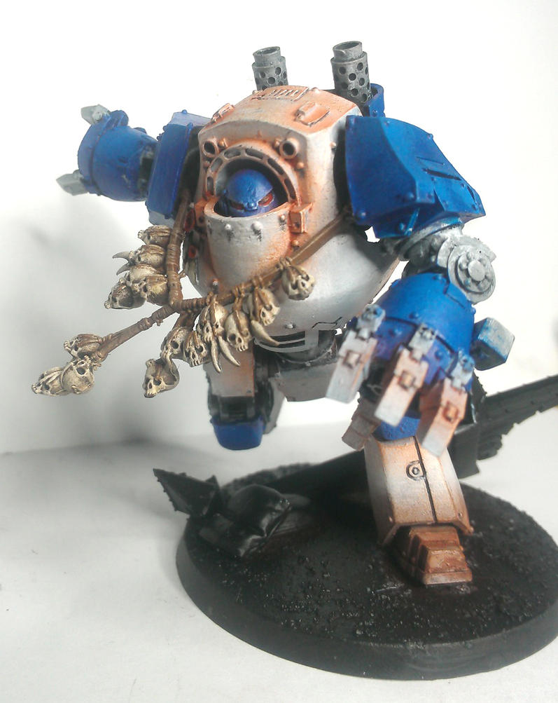 pre heresy world eaters contemptor dreadnaught by thedemonjuice