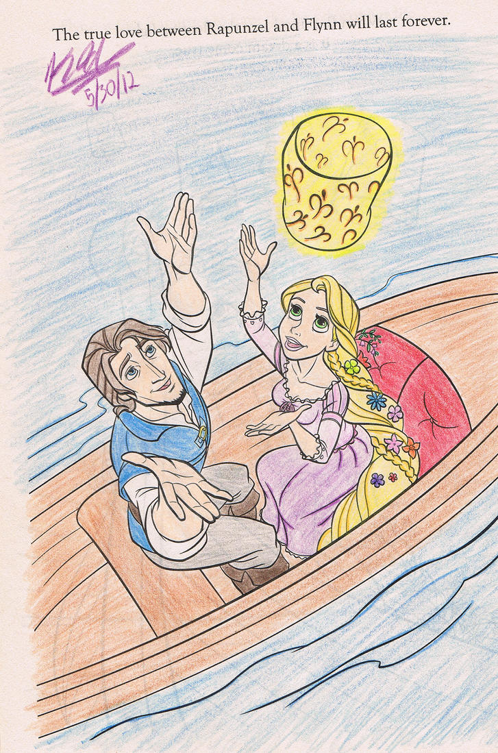tangled lantern coloring pages - photo #24