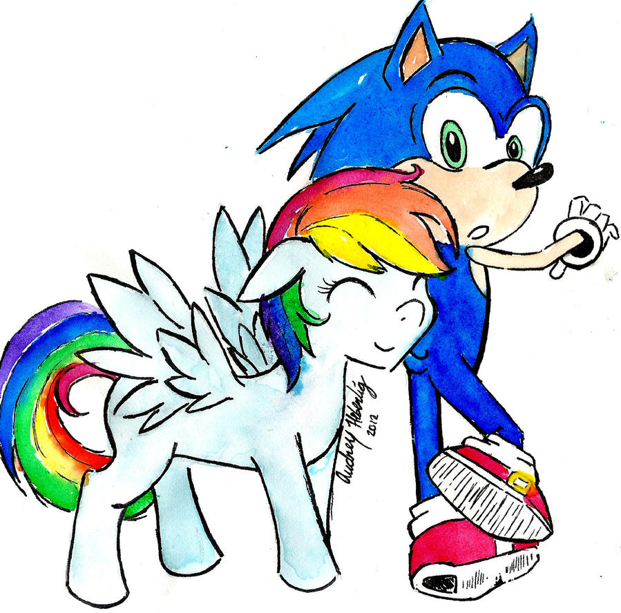 Rainbow Dash Sonic Style by GBlastMan on DeviantArt