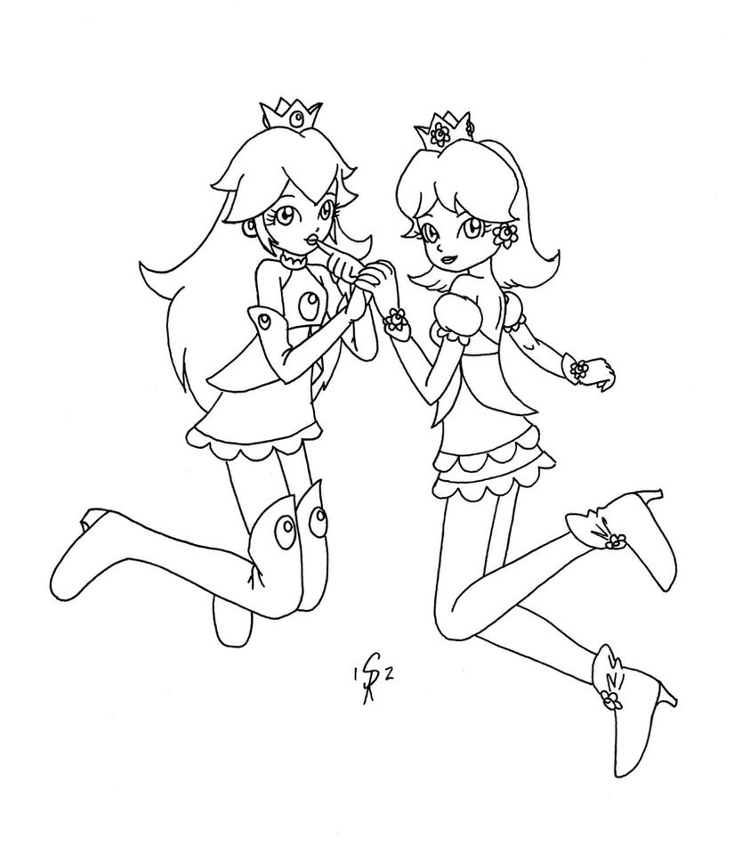 daisy mario coloring pages - photo #21