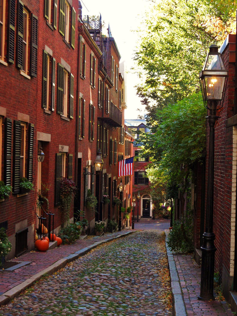 Boston - Beacon Hill by PhilsPictures on deviantART