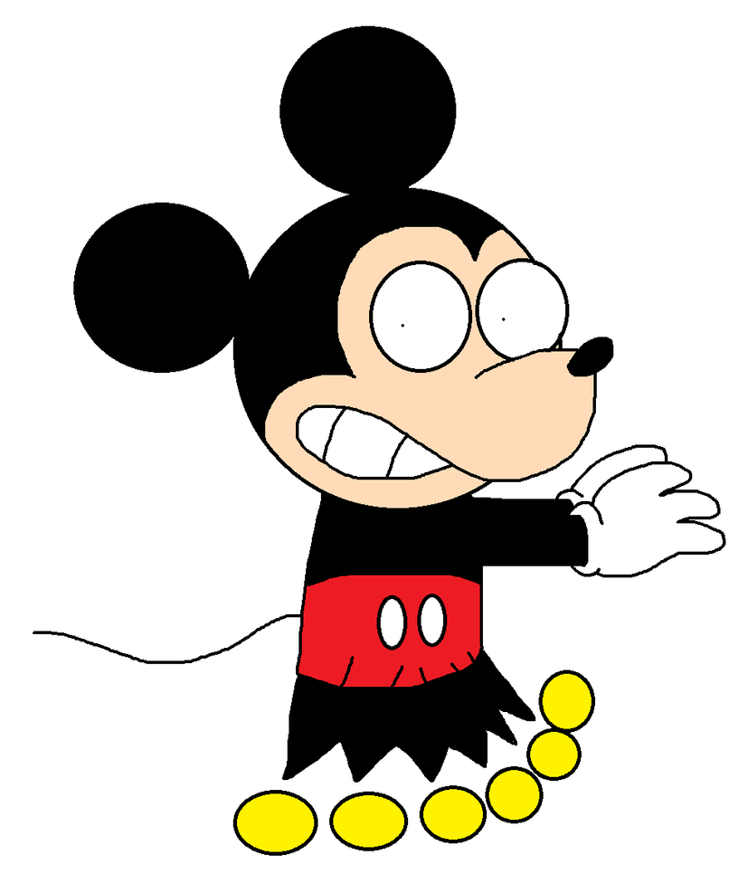 mickey mouse running clipart - photo #14