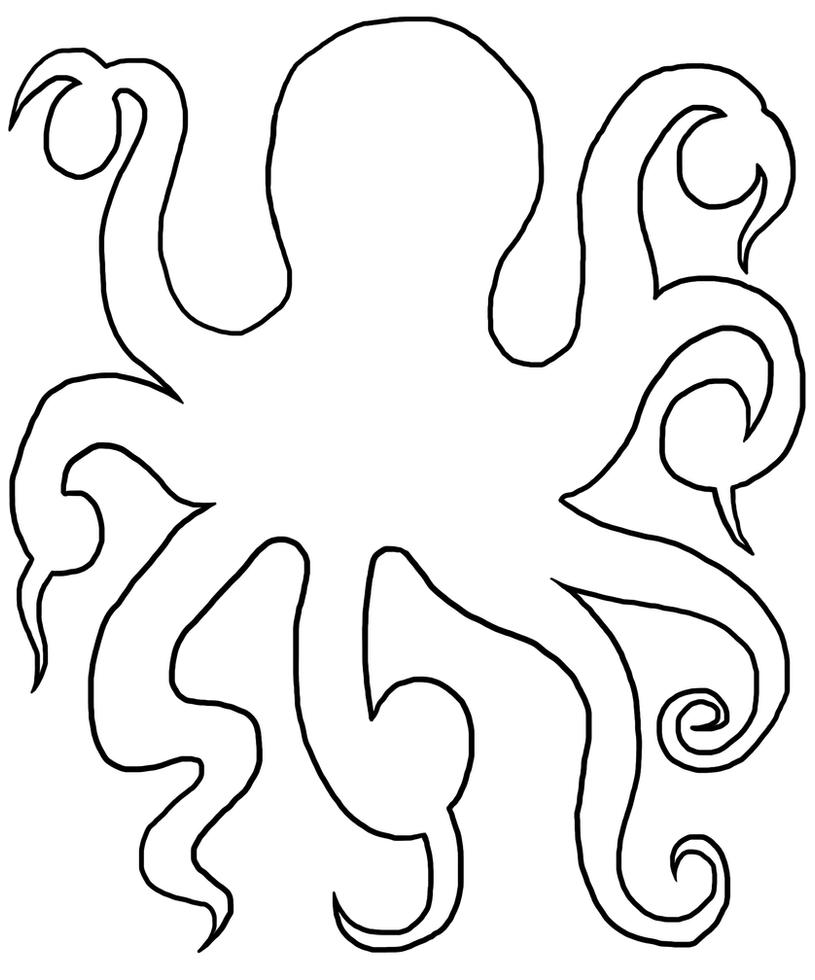 Octopus Template by Meringuelen on DeviantArt
