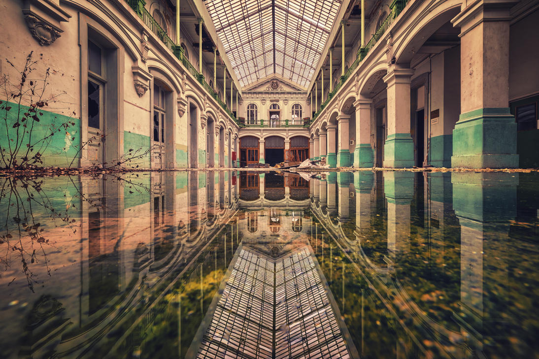Mirror, Mirror on the Floor by Matthias-Haker