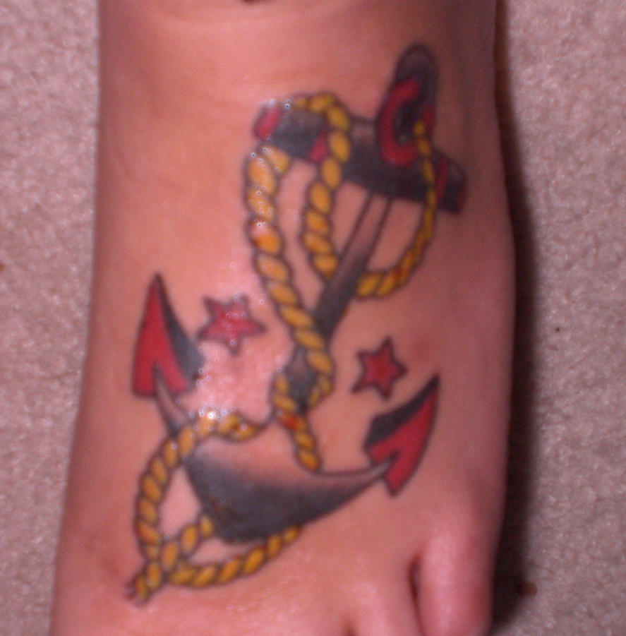 Sailor Jerry Anchor Tattoo by