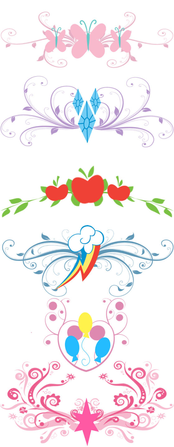 MLP Tramp Stamp templates by ZOEProductions on DeviantArt