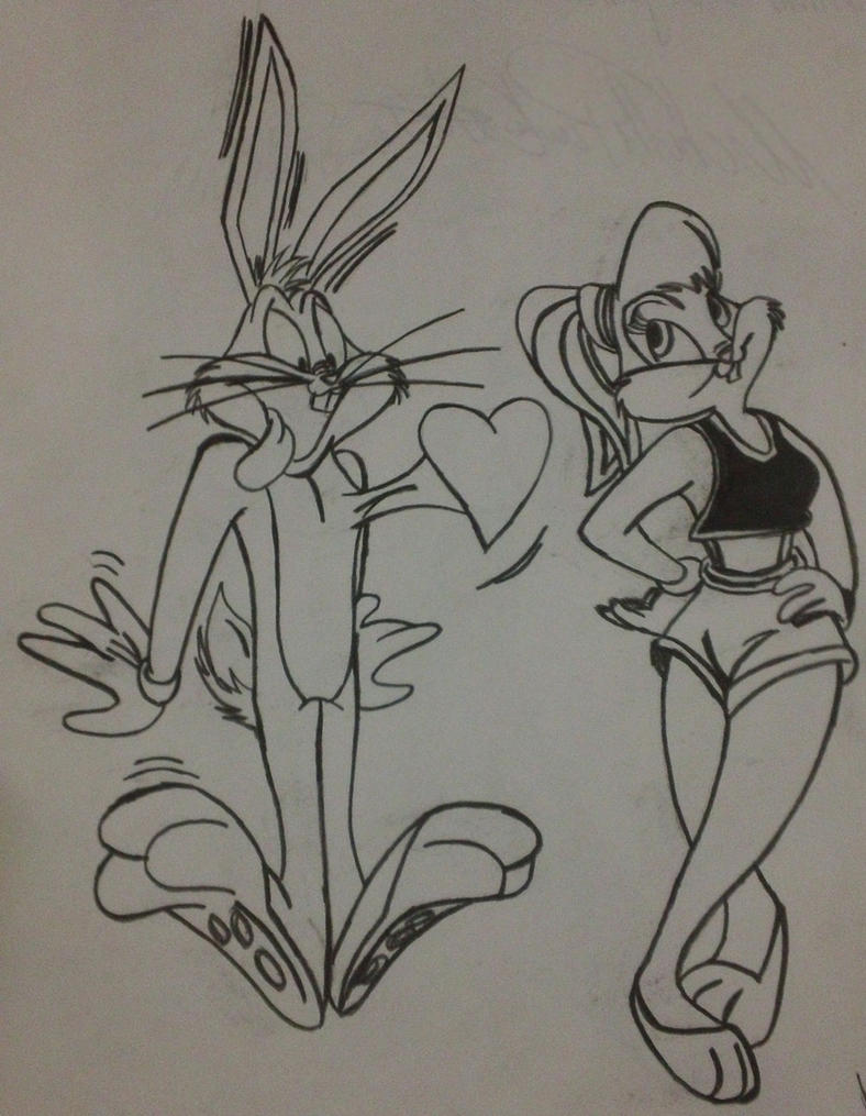 Looney Tunes Lola Y Bugs Bunny Imagui