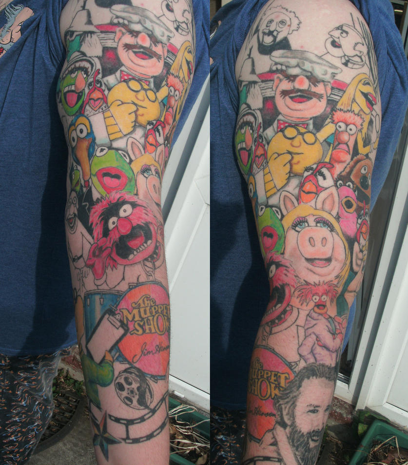 muppet show tattoo sleeve by