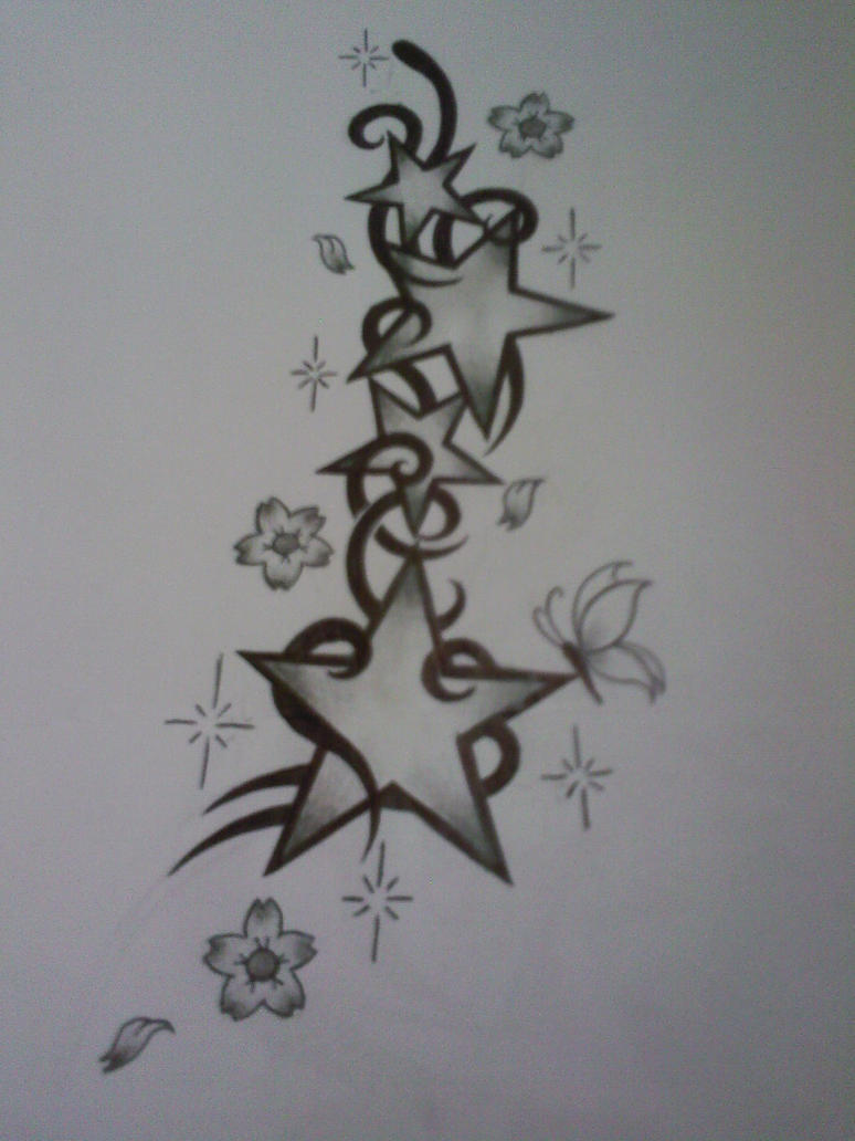 star tattoo design by