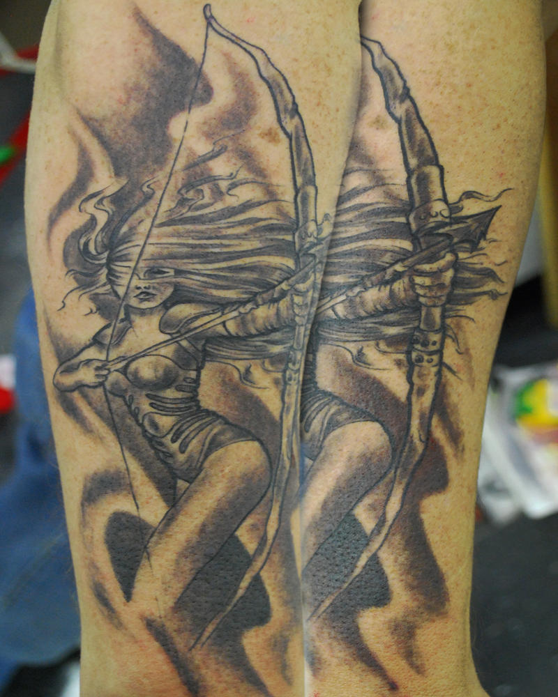 Tribal Dragon Tattoo design by
