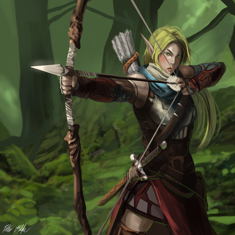 Female Archer by vshen on DeviantArt