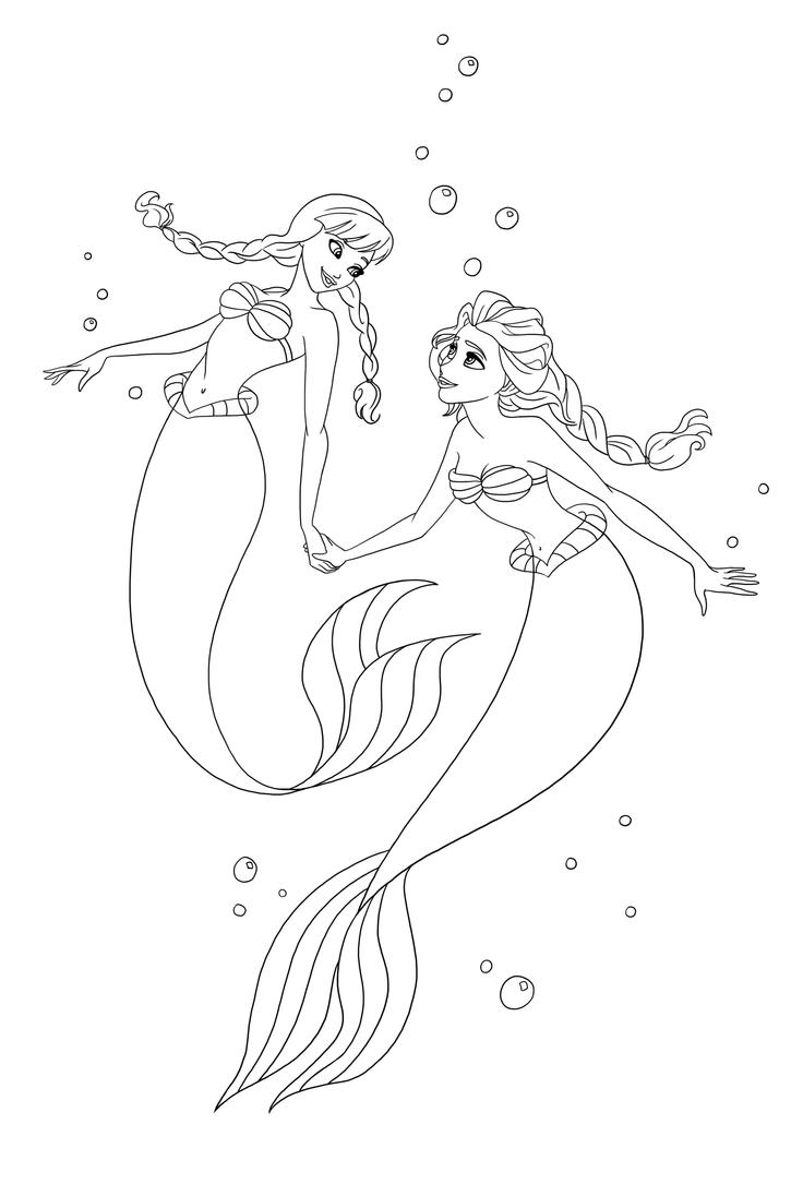 baby elsa coloring pages - photo #4