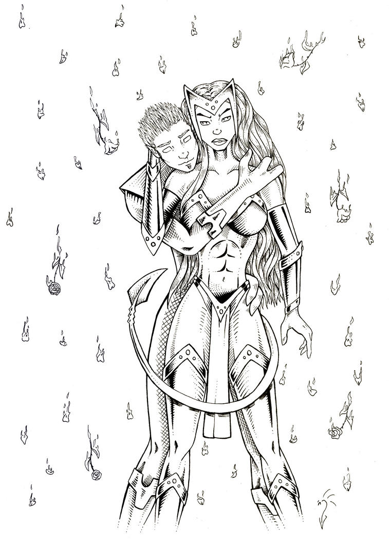Scarlet Witch Coloring Pages Coloring Pages