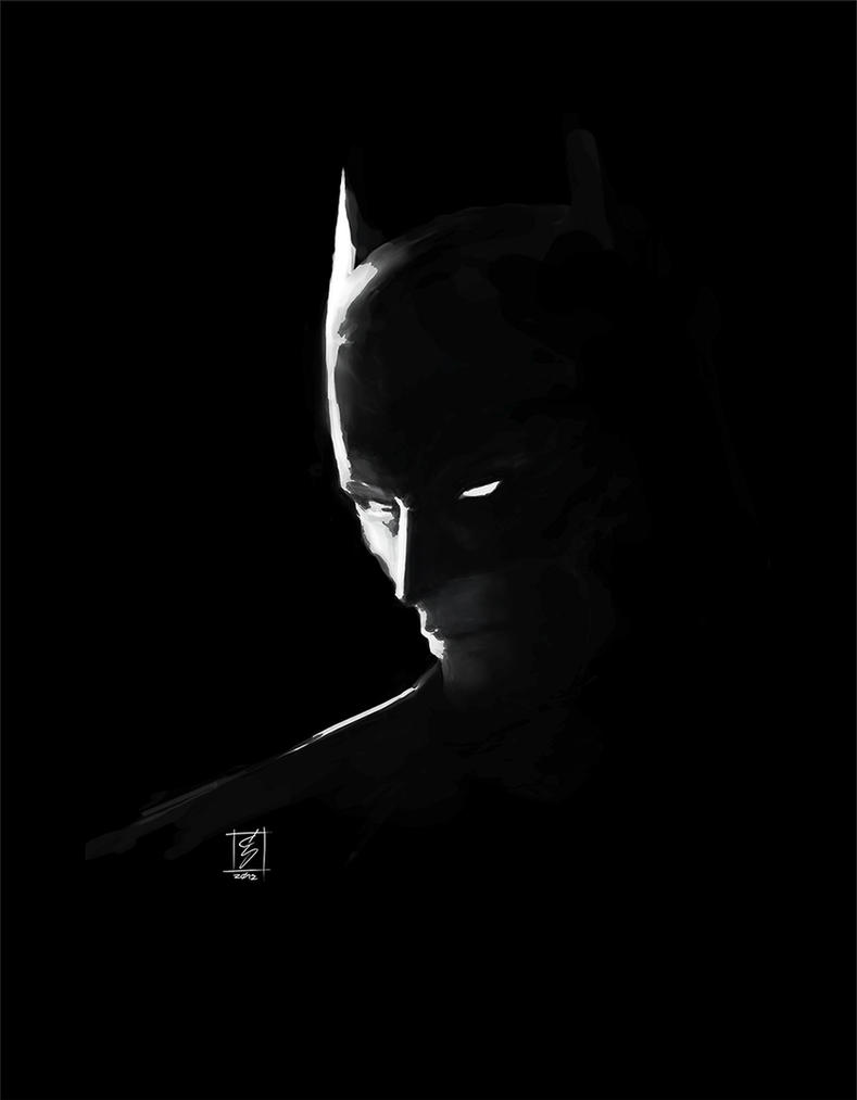 BATMAN: Black and White by Art2DiTotoo on DeviantArt