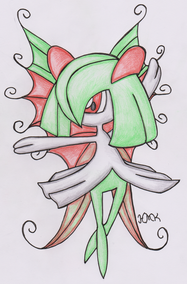 Old Pokemon, New Type 15: Kirlia by Shabou